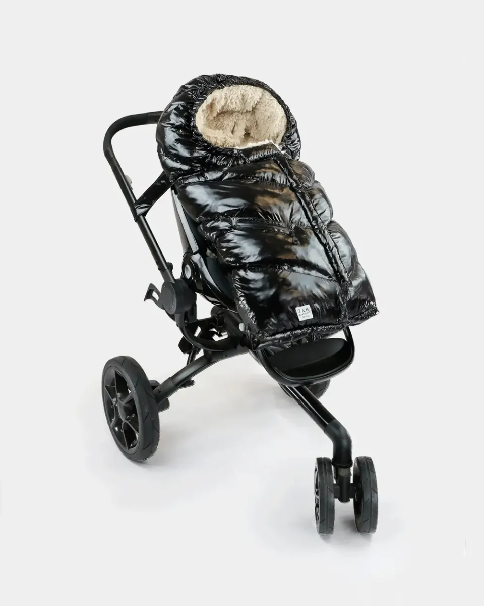 7am Enfant Blanket212 Black Polar Onstroller