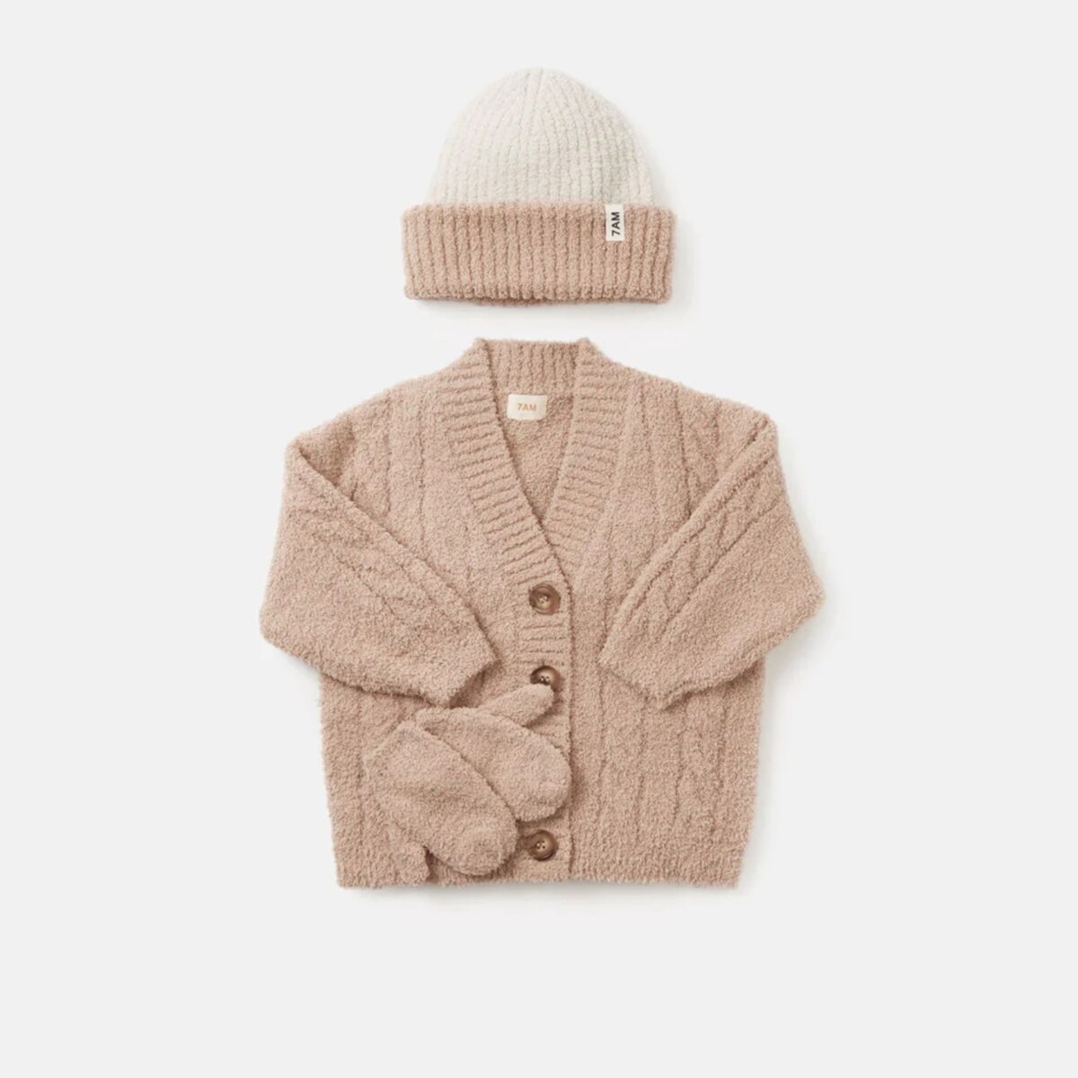 Megztinis Pirstines Kepure