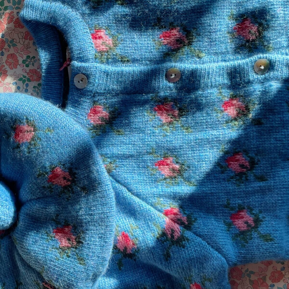 Mergaitiskas Megztinis Su Gelytemis