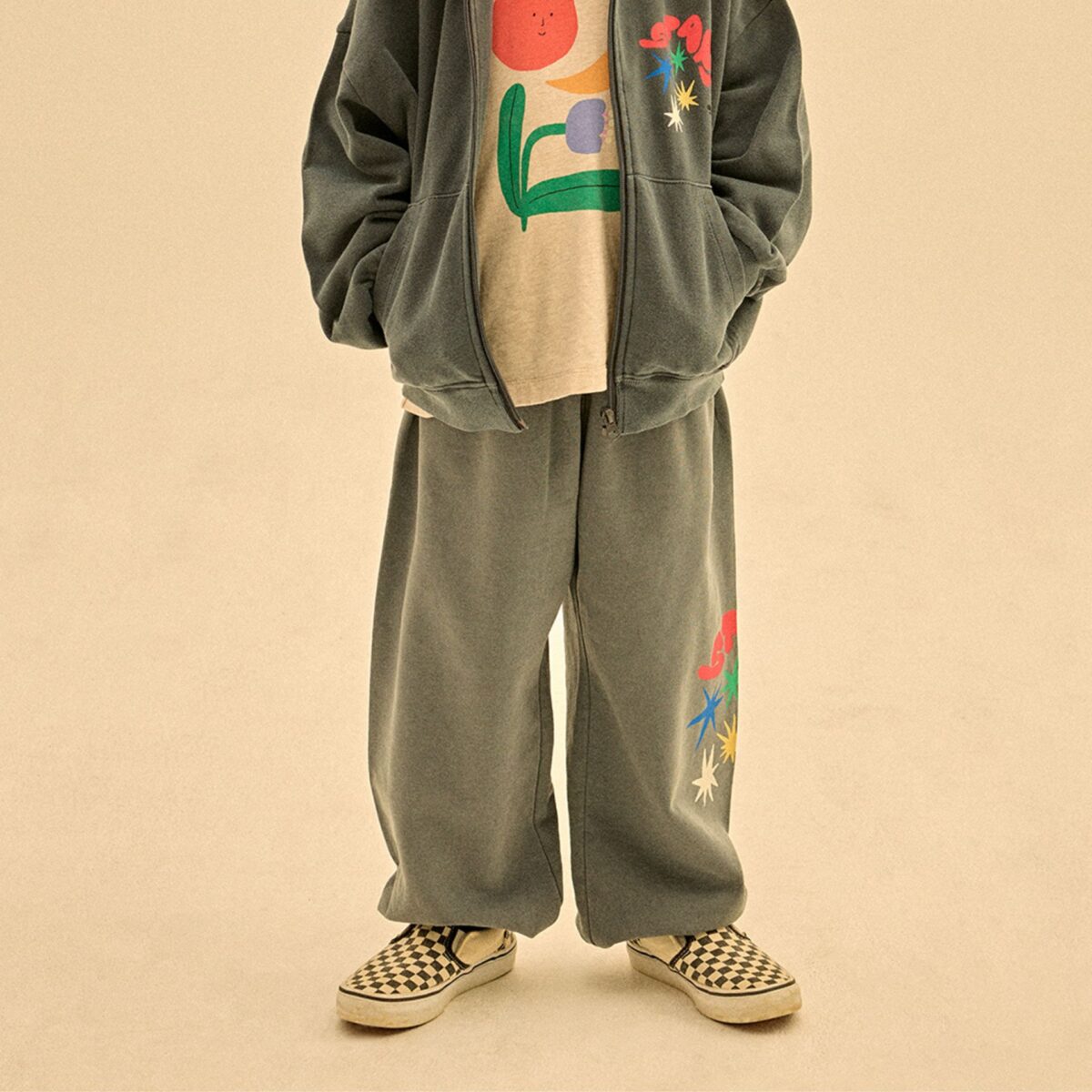 Pilkos Berniukiskos Kelnes Aladin