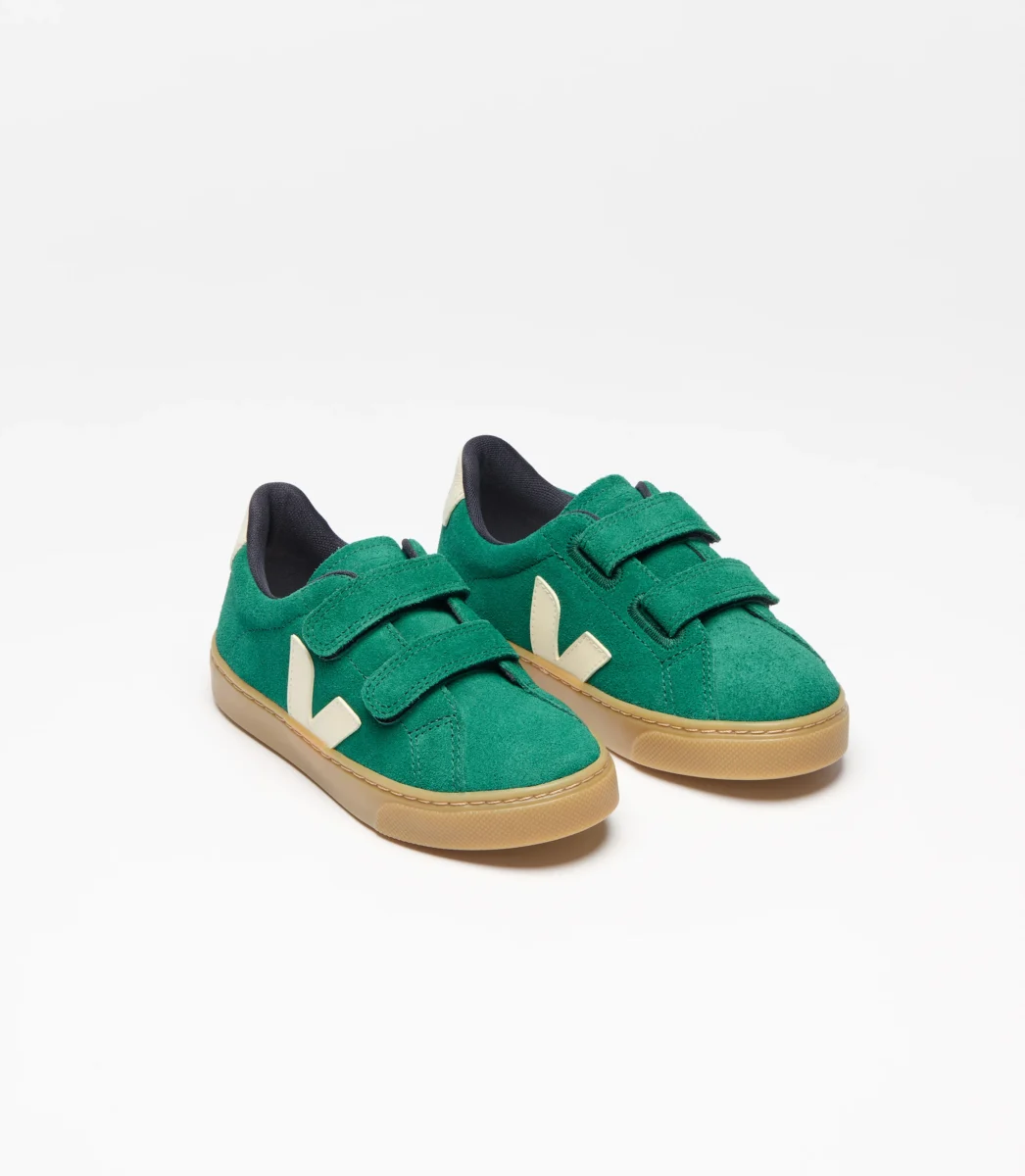 Veja Sneakers Small Esplar Suede Green Sv0320975 2