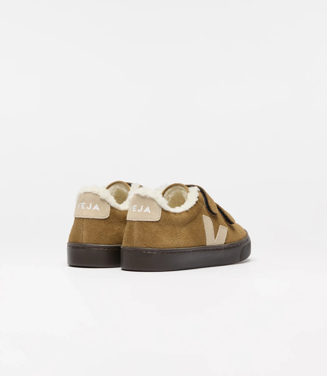 Veja Sneakers Small Esplar Winter Suede Brown Sf0320983 3