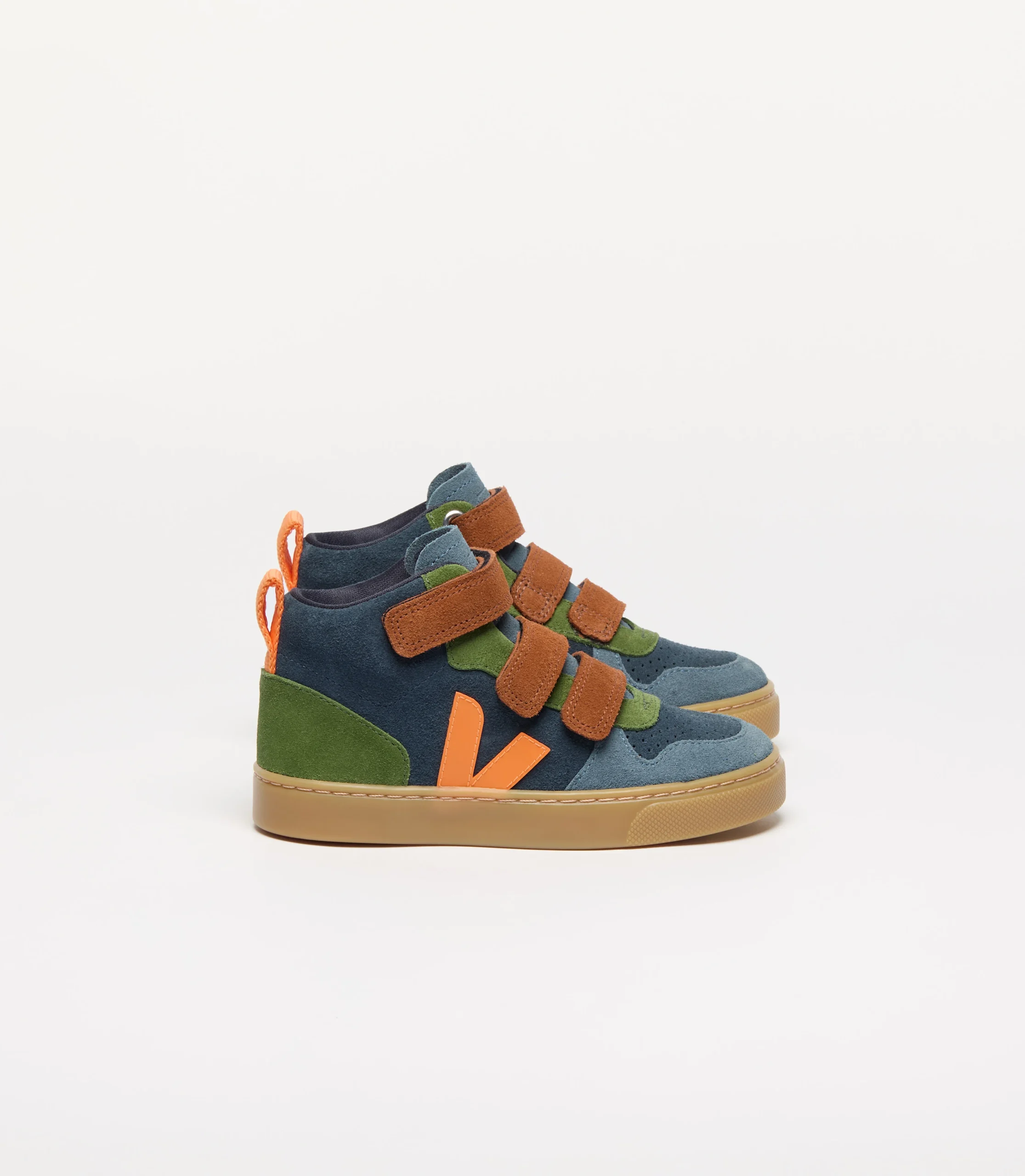 Veja Sneakers Small V 10 Mid Suede Multicolor Dv0320992 1