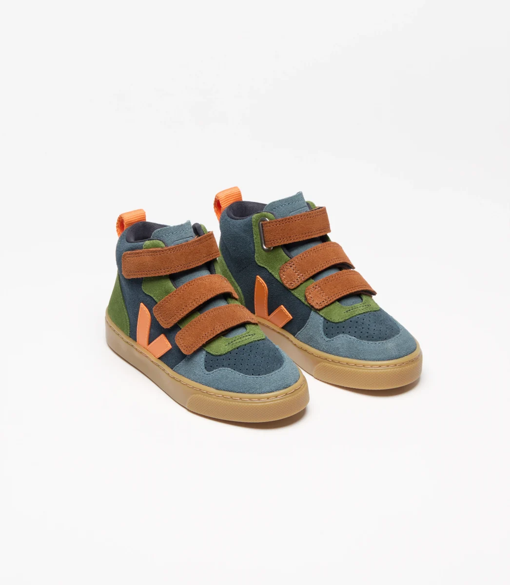 Veja Sneakers Small V 10 Mid Suede Multicolor Dv0320992 2