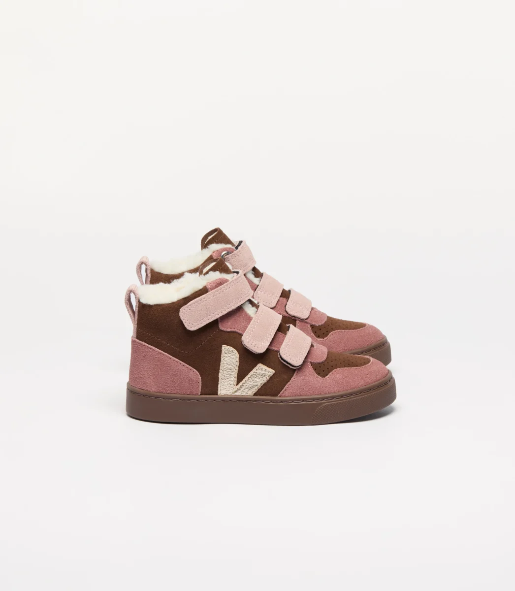 Veja Sneakers Small V 10 Mid Winter Suede Multicolor Df0320994 1