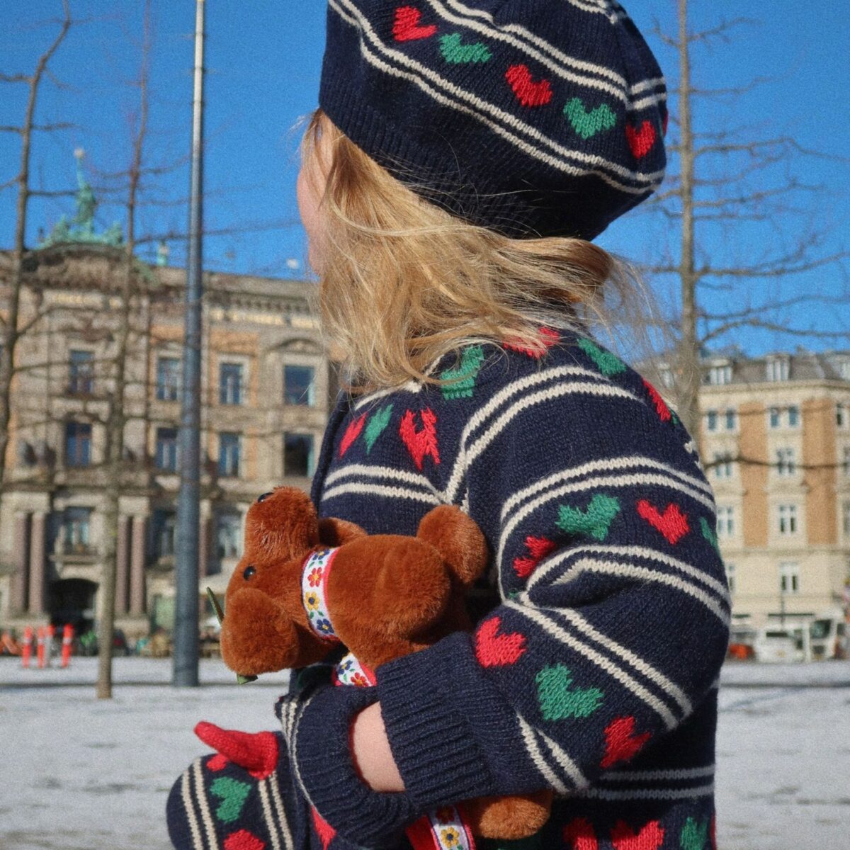 Megztinis Zieminis Konges Mergaitiskas