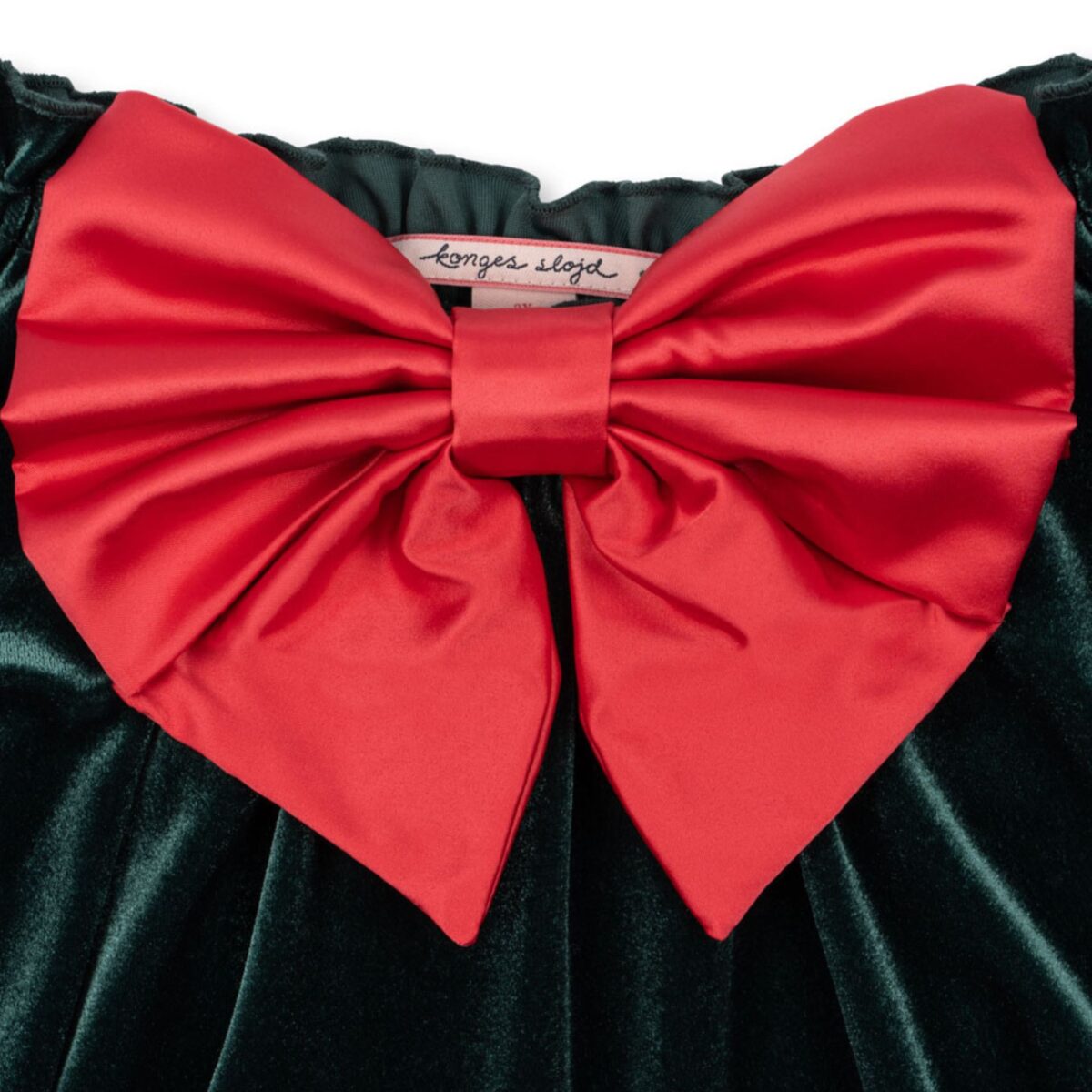 Mergaitiskas Sventinis Sijonas Su Kaspinu Zalias