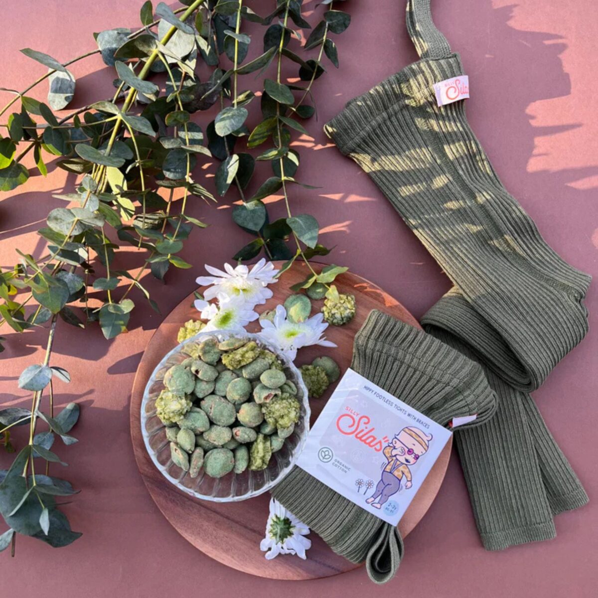 Olive Spalvos Silly Silas Pedkelnes 34