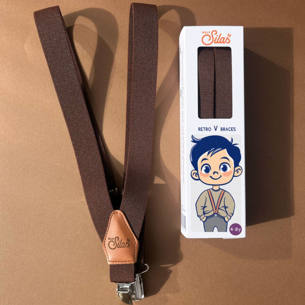 Rudos Petnesos Vaikams Silly Silas 45