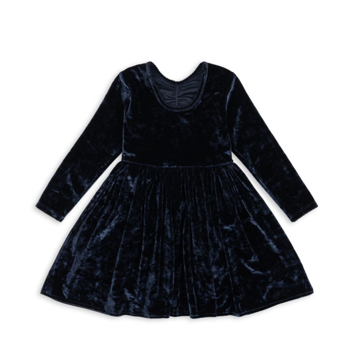 Suknele Veliurine Melyna Mergaitiska