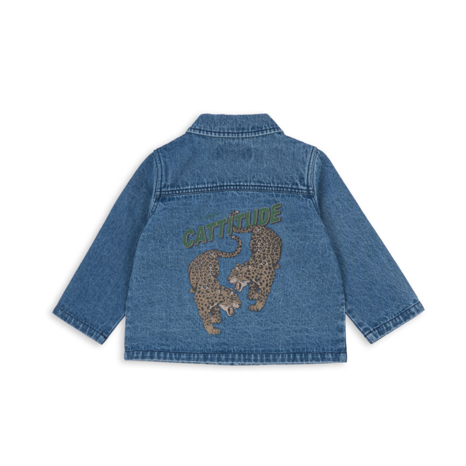 Dzinsinis Svarkelis Su Tigru Konges Slojd