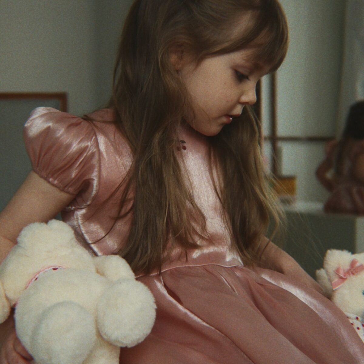 Dusty Pink Suknele Mergaitems Konges